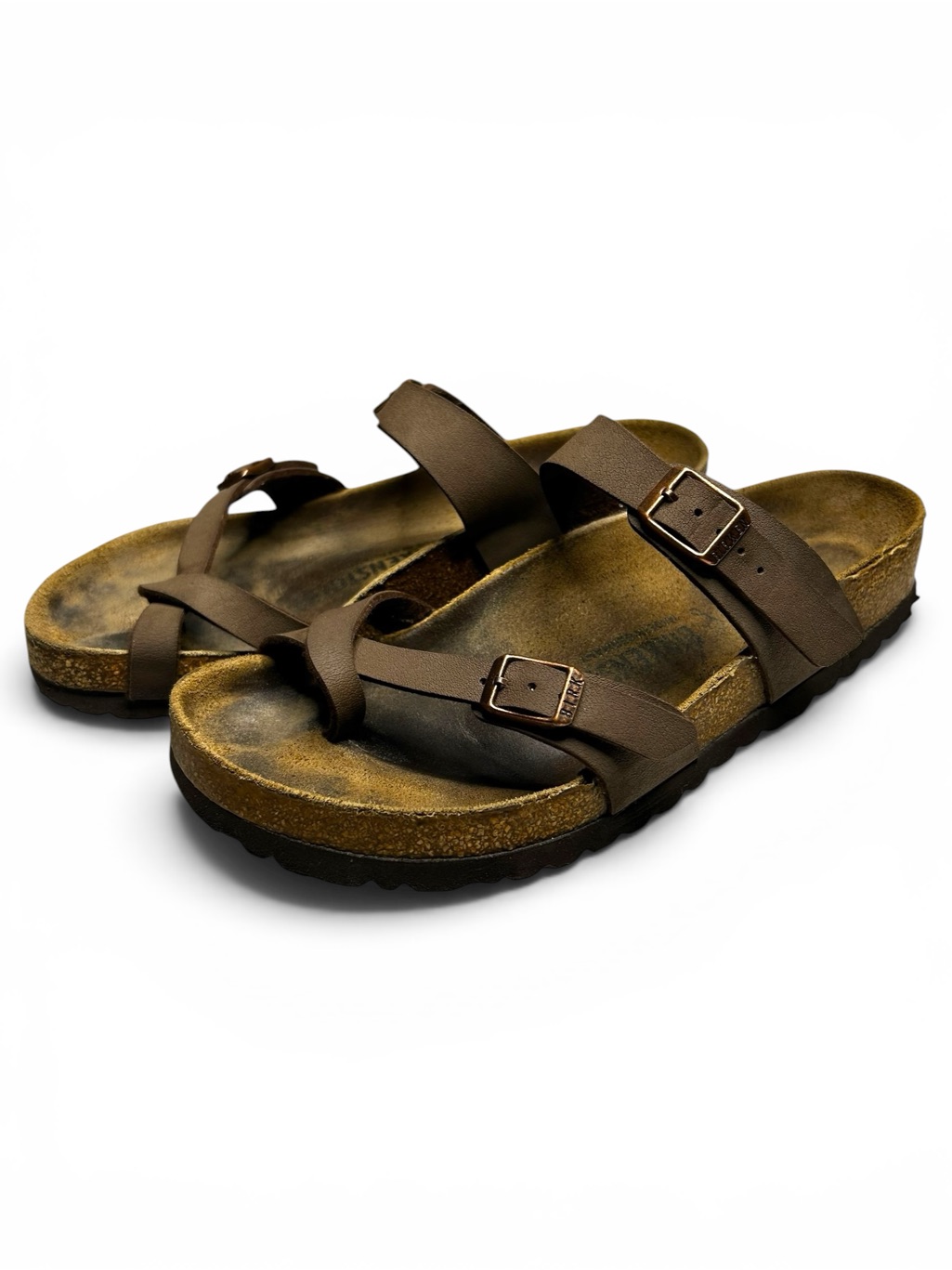 Birkenstock Mayari Mocha Birko-Flor Sandals Eu 39 Regular Wide